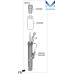 mobis rear shock absorbers for kia stinger 2017-20